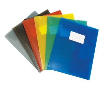 Папка DONAU на еластичній основі, ПП, А4, 480 мікрон, 3 клапани, напівп асорті 8568001PL