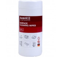 Серветки  по догляду за оргтехнікою 100 шт. Axent 5301-A