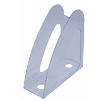 Лоток для паперів вертикальний Веселка 80612 прозорий