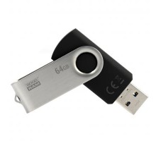 USB флеш накопичувач Goodram 64GB Twister Black USB 2.0 (UTS2-0640K0R11) U0186231