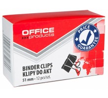 Біндер OFFICE PRODUCTS 18095119-05 51мм чорний 12шт. 