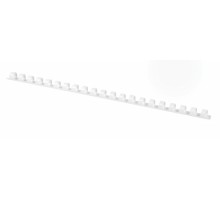 Пружина пластикикова OFFICE PRODUCTS 20240815-14. біла d 8мм 100 шт