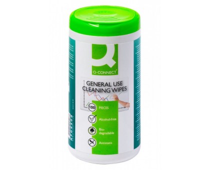 Серветки для оргтехніки універсальні KF04508A  Q-CONNECT, тюбик, 100 шт.