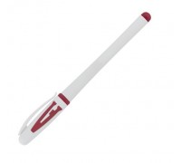 Ручка гелева 0.5мм стрижень червоний арт.KL0128-R KLERK