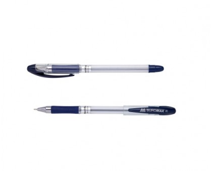 Ручка кулькова MaxOFFICE синя BUROMAX BM.8352-01