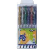 Набір гелевих ручок 6 кольорів ZiBi ZB.2203-99