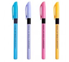 Ручка масляна Provence Grip BM.8356-01 синя