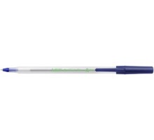 Ручка кулькова "BIC" Round Stic Eco синя