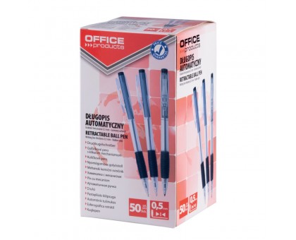 Ручка кульк. автомат. OFFICE PRODUCTS 0,5мм 17015611-05 чорна
