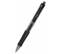 Гелева ручка автоматична Q-CONNECT KF00381 0,5 мм чорна  