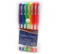 Набір гелевих ручок JO /888B-6/ неон 6 кольорів