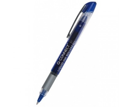 Ручка капілярна (ролер) Q-CONNECT 0,5мм KF50140 син.