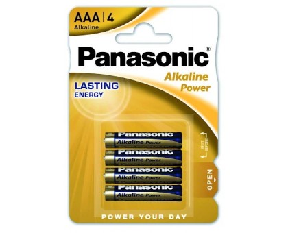 Батарейка PANASONIC LR03  Alkaline Power LR03REB/4P