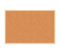 Дошка коркова 60х90см дерев"яна рамка JOBMAX BM.0014