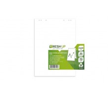Папір для фліпчарту 20арк  64х90см Fresh Up 70 г/м2 білий в коробі Fresh Up 100762