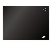 Дошка скляна магнітно-маркерна 90x120 см чорна Axent 9616-01-А