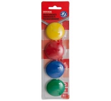 Магніт для дошки OFFICE PRODUCTS комплект 4шт 40 мм  20132414-99