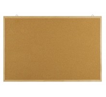 Дошка коркова OFFICE PRODUCTS 20073411-97 дерев"яна рама 60х90см 