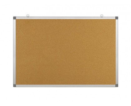 Дошка коркова OFFICE PRODUCTS, 60x45 см, алюмінієва рамка 20173311-97