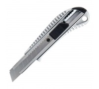 Ніж канцелярський 18 мм металевий 6902-A 