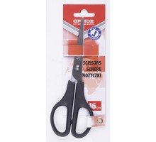Ножиці 16см  OFFICE PRODUCTS чорн 18251611-05