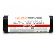 Пакети для сміття "Proservice" Optimum 120л 10шт 70x105 чорні