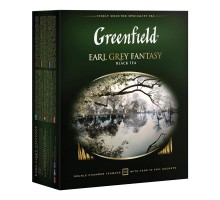 Чай чорний 100пак. "Greenfield" Earl Grey Fantasy