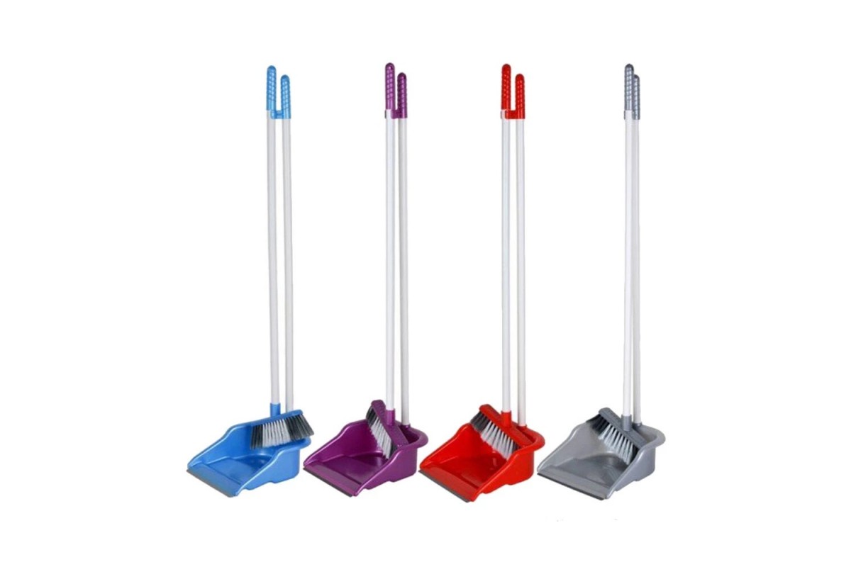 Совок для прибирання + щітка Zambak Plastik ZP84065