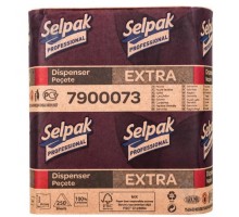 Рушник паперовий целюлозний Selpak Professional Extra Z двошаровий 200лист. (12шт/ящ)