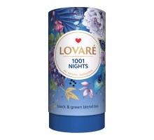 Чай бленд чорного та зеленого листовий LOVARE 1001 Nights 80 г. 