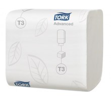 Папір туалетний Tork Advanced листовий , 2-шаровий,  252 шт, Т3  (114277)