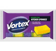 Губка для миття посуду Vortex 5 шт (15104705)