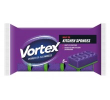 Губка для миття посуду VORTEX 3D wave 5 шт (15106924)