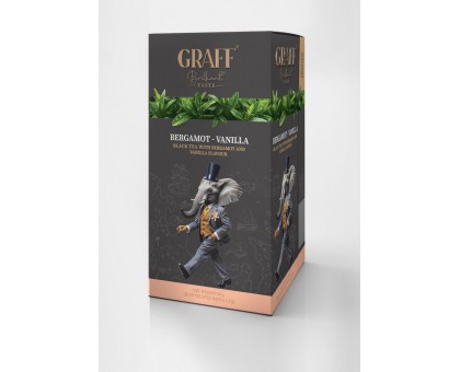 Чай чорний Graff Bergamot&Vanilla/Бергамот і Ваніль в пакетиках (20*1,5г) 90000034