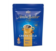 Кава розчинна AMBASSADOR Crema Gold 170 г. 