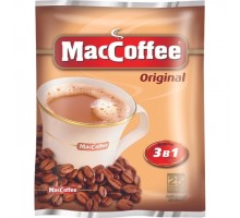 Напій кавовий розчинний МacCoffee 3в1 Original 25шт х 20г. 