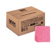 Серветка д/прибирання мікрофібра "ProSERVISE", універсальна 35х35 см, 50шт., рожевий (18301745)