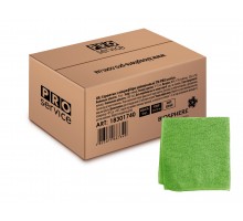 Серветка д/прибирання мікрофібра "ProSERVISE", універсальна 35х35 см, 50шт., зелений (18301740)