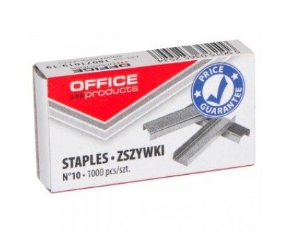 Скоба N10 1000шт. OFFICE PRODUCTS 18071019-19
